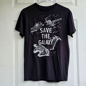 Star wars Save the Galexy graphic tee M